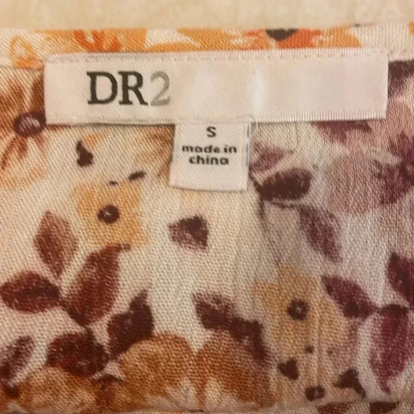 DR2, Sz Small, Floral Blouse, Excellent Condition - Picture 3 of 4